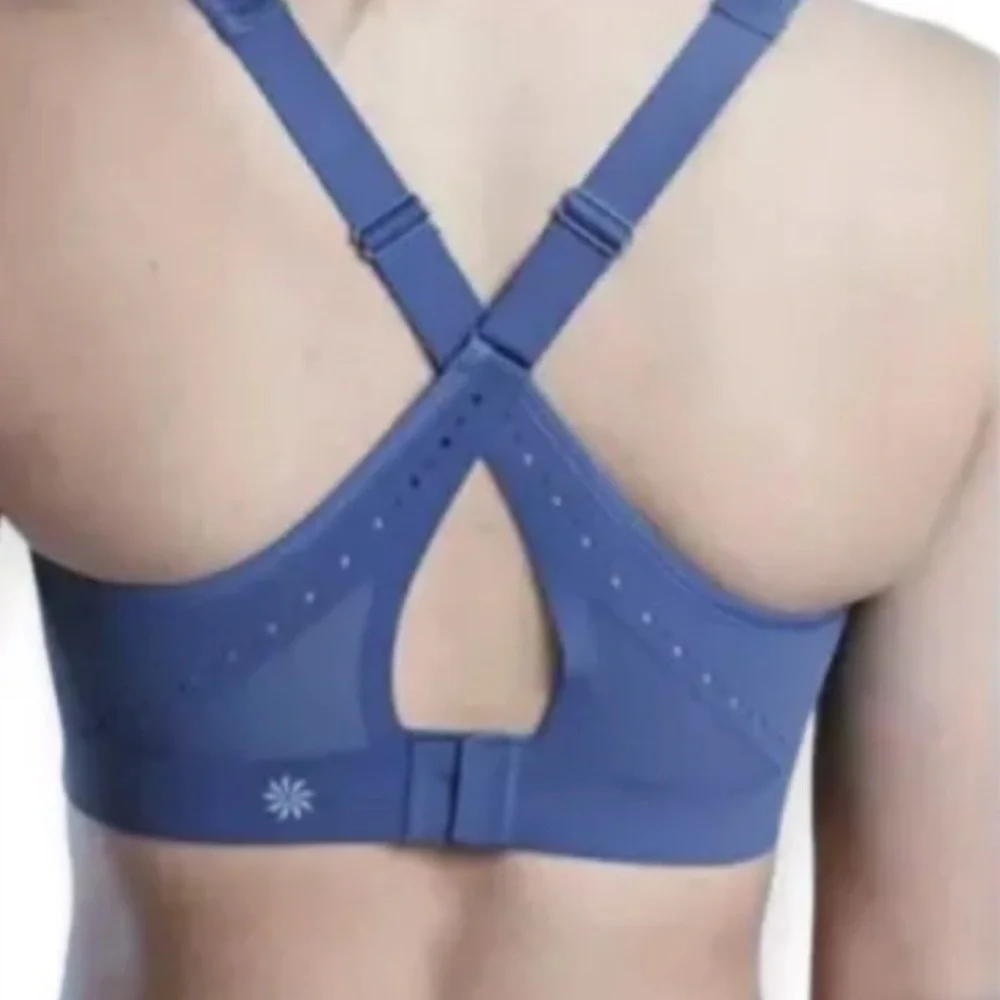 Athleta Phenomena High Impact Sports Bra Wireless Violet 32D